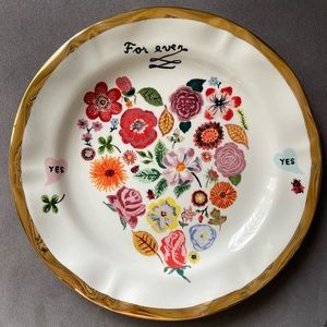 Nathalie Sete wedding plate set from Anthropologie